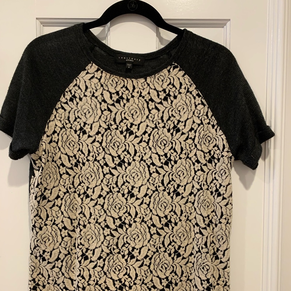 Sanctuary Short-sleeve sweater